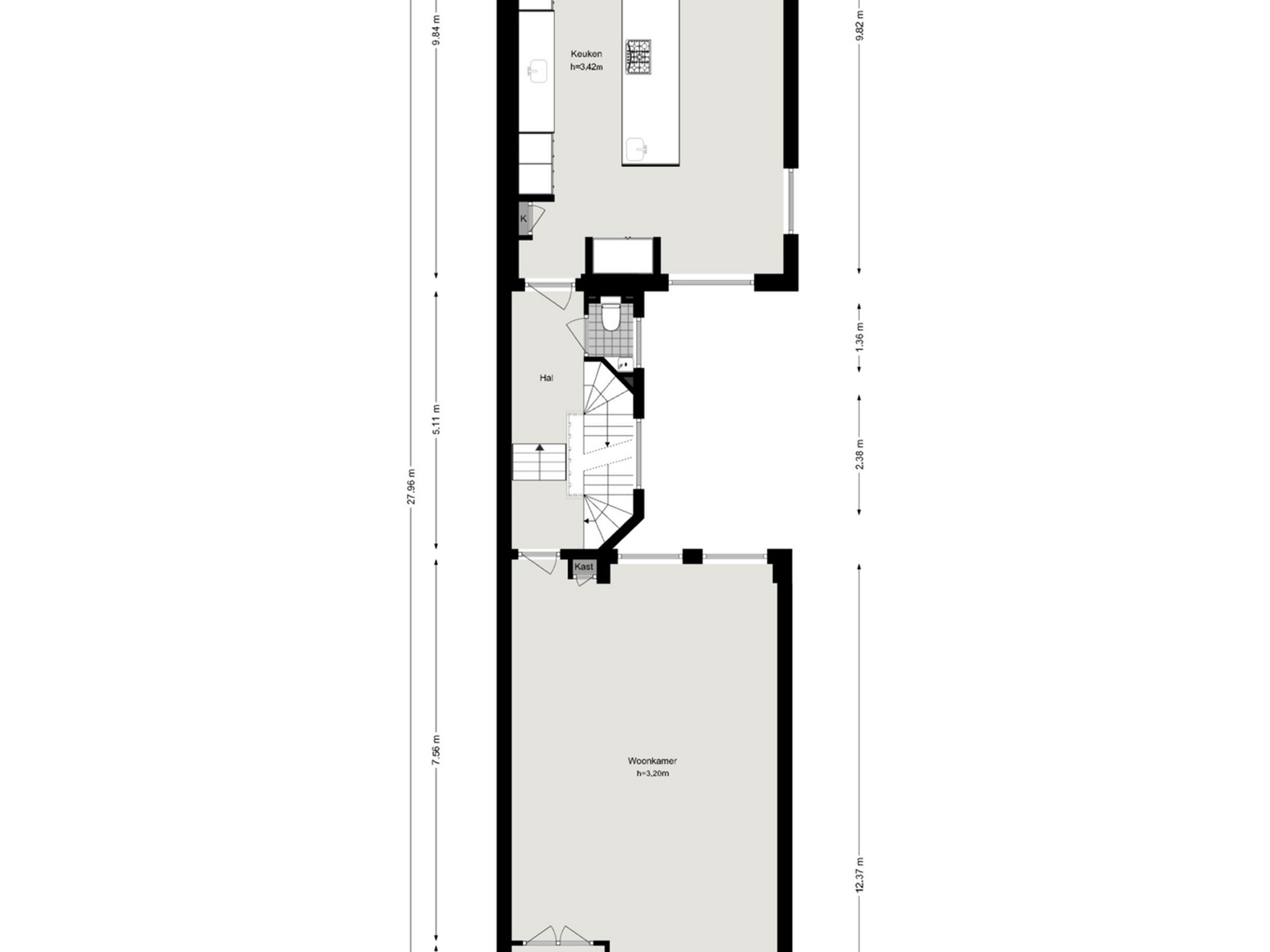 Nieuwe Keizersgracht 54 — 61