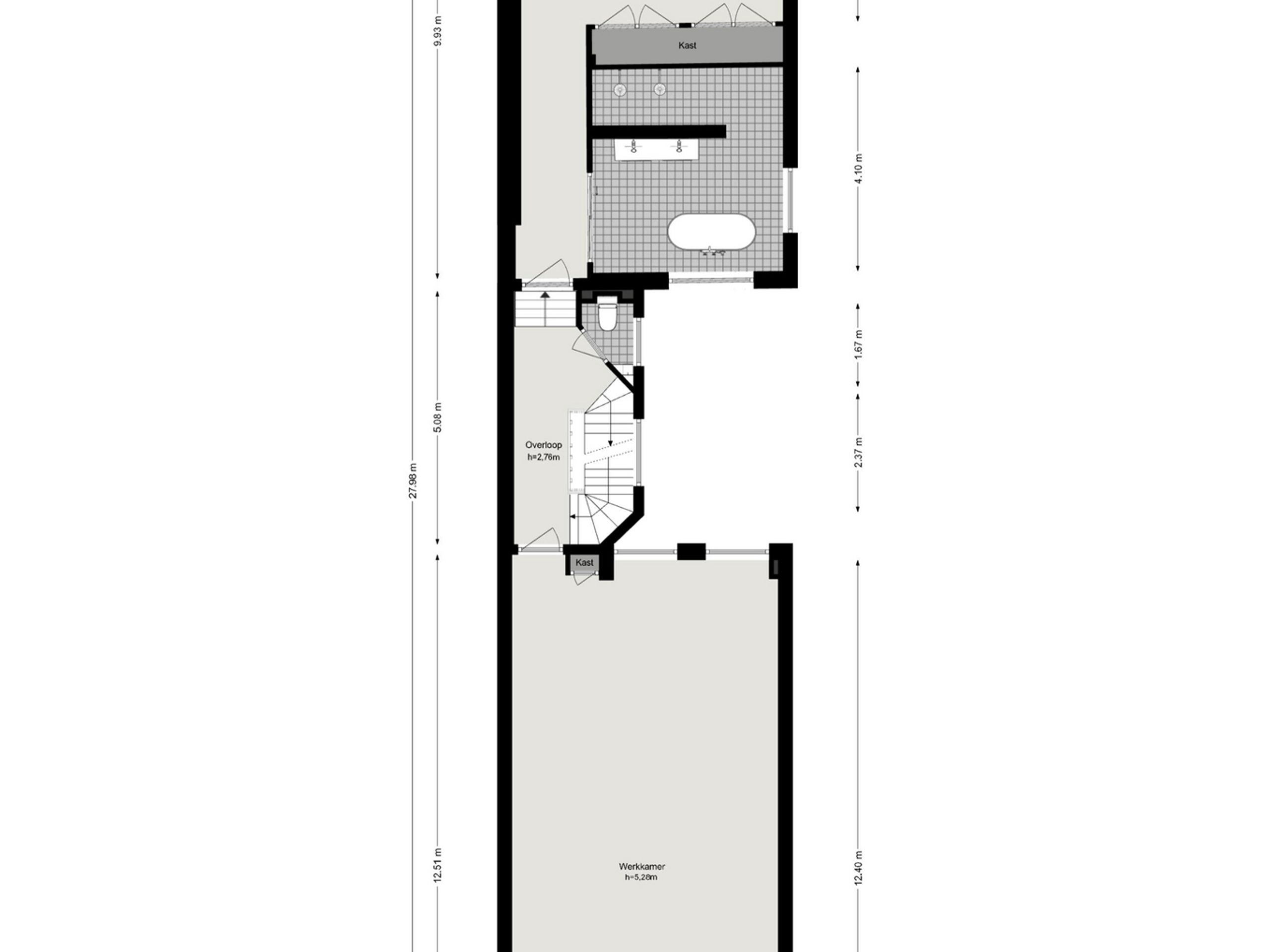 Nieuwe Keizersgracht 54 — 62