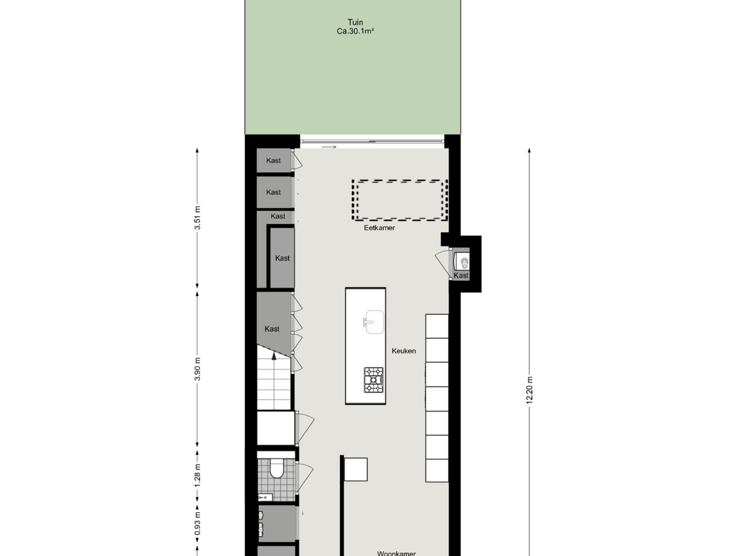 Tichelstraat 40 — 47