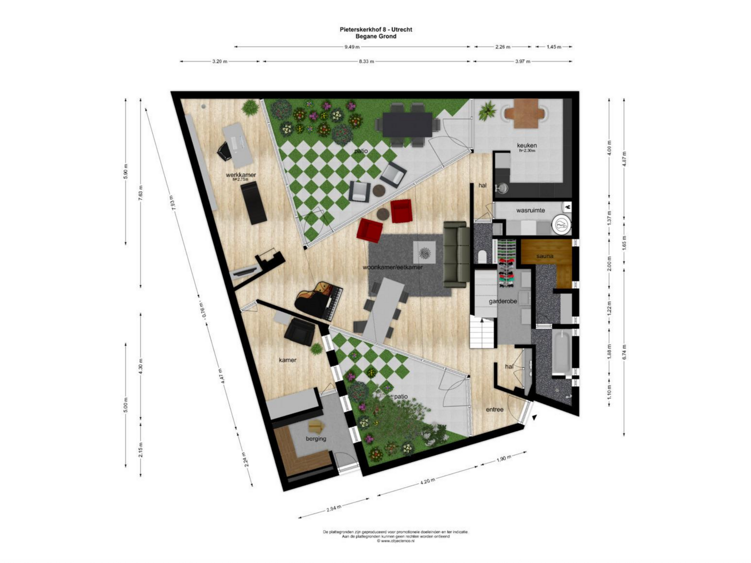 Pieterskerkhof 8 — 11